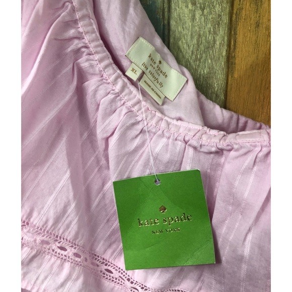 kate spade new york puckered one-shoulder top - Picture 3 of 3